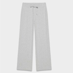 Aritzia Light Gray Wide-Leg Pants - Brand new, never worn.